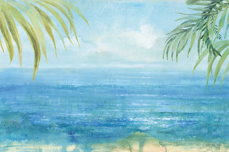 Sea Sparkle I Tropical — open sea art print at Salt and Sol Australia — printed in Australia