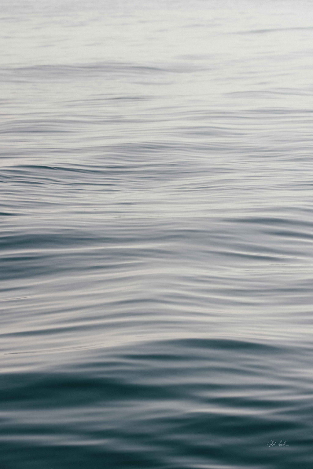 The Silent Sea Triptych by Deborah Revell