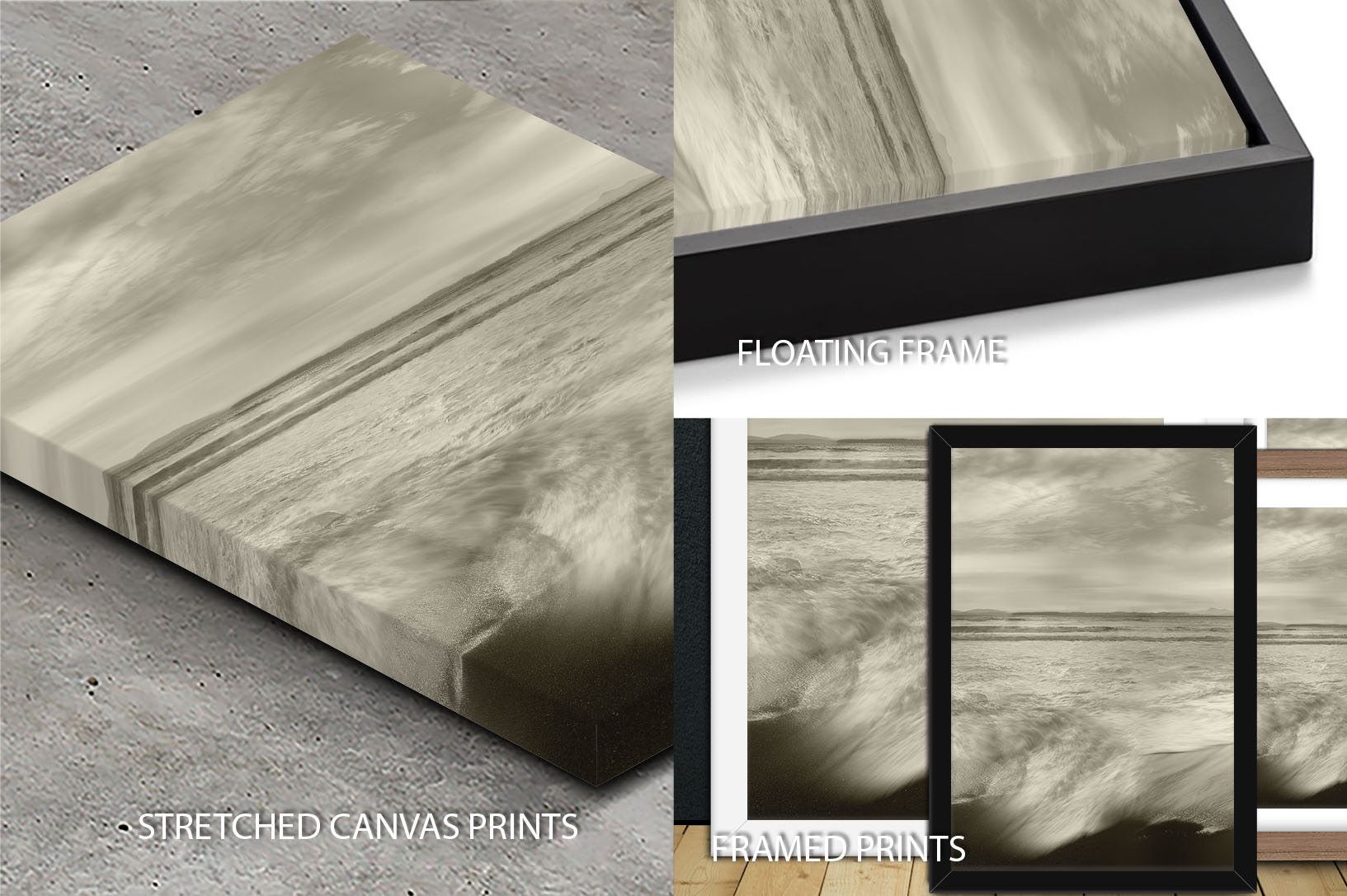 Tides and Waves Triptych II